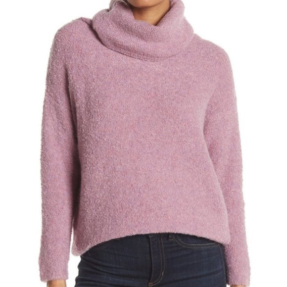 Catherine Malandrino Tops - Catherine Malandrino Cozy Eyelash Knit Turtleneck
